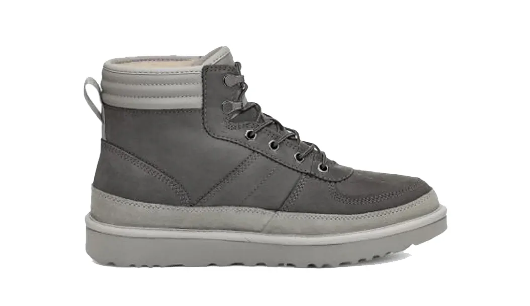 נעלי האג גברים | UGG Men’s Highland High Top Lacing Gray