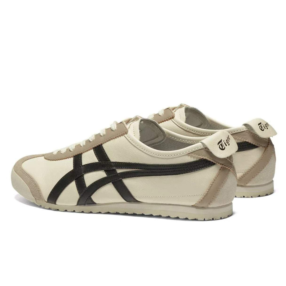 נעלי אוניטסוקה טייגר | Onitsuka Tiger MEXICO 66 Ivory/Black – תמונה 3