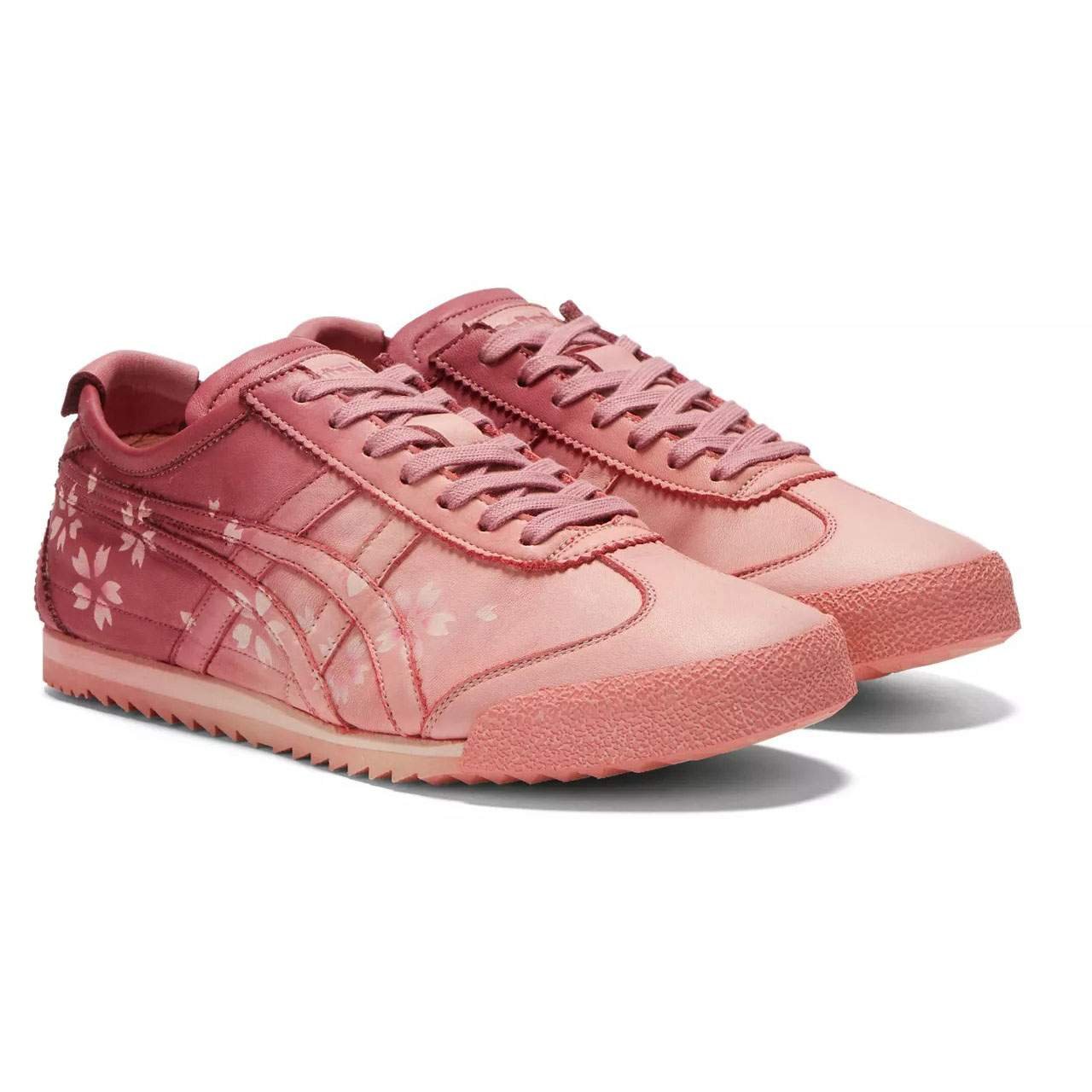 נעלי אוניטסוקה טייגר | Onitsuka Tiger MEXICO 66 DELUXE Ginger Peach/Dark Cherry – תמונה 4