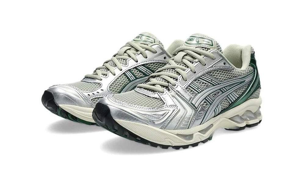 נעלי אסיקס | Asics Gel Kayano 14 Dried Leaf Green Pure Silver – תמונה 2