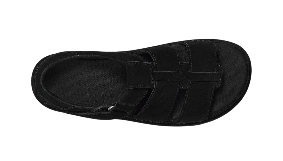 נעלי האג גברים | UGG Goldenstar Strap Sandal Black – תמונה 4