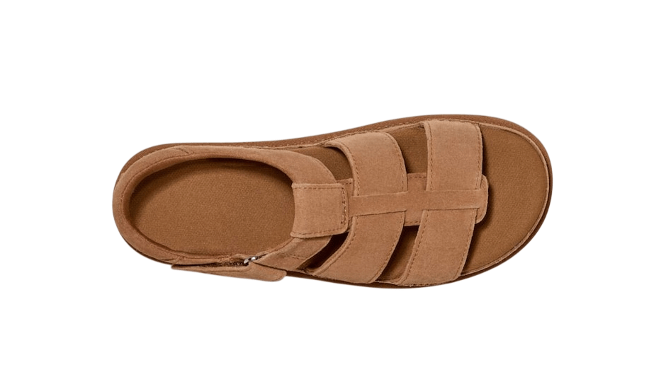נעלי האג גברים | UGG Goldenstar Strap Sandal Brown – תמונה 4