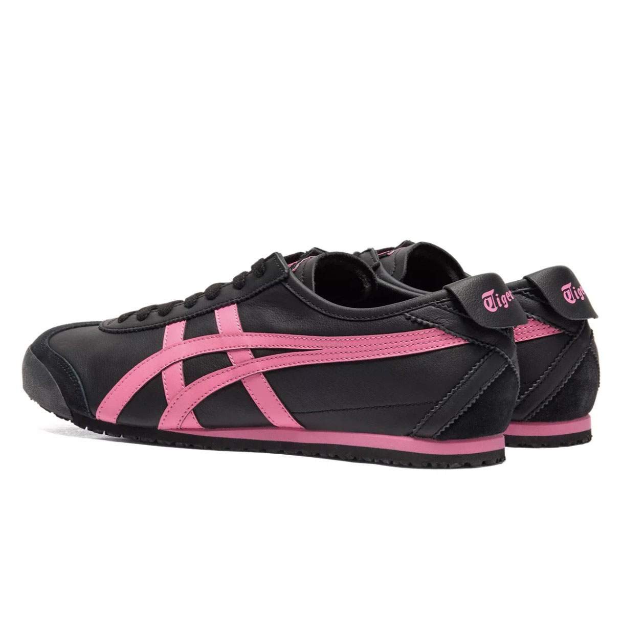 נעלי אוניטסוקה טייגר | Onitsuka Tiger MEXICO 66 Black/Dragon Fruit – תמונה 3