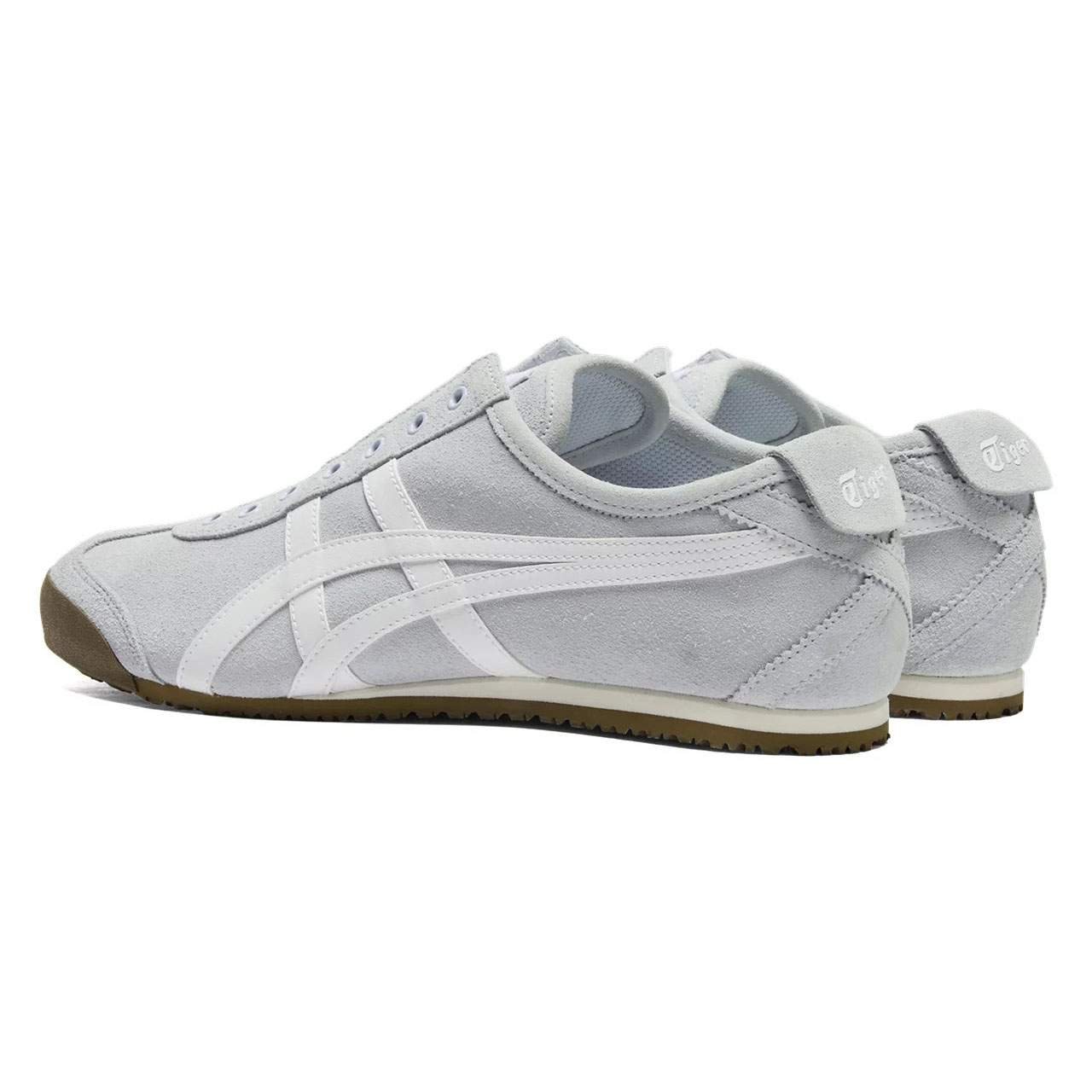 נעלי אוניטסוקה טייגר | Onitsuka Tiger MEXICO 66 SLIP ON Soft Sky/White – תמונה 4