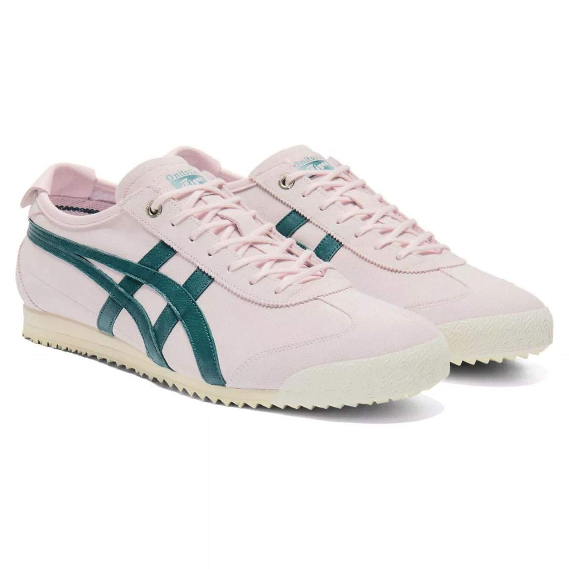 נעלי אוניטסוקה טייגר | Onitsuka Tiger MEXICO 66 SD Crystal Pink/Spruce Green – תמונה 3
