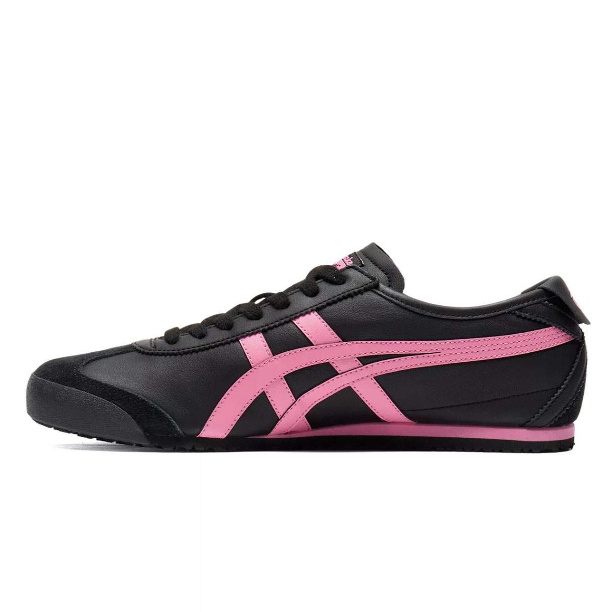 נעלי אוניטסוקה טייגר | Onitsuka Tiger MEXICO 66 Black/Dragon Fruit – תמונה 2