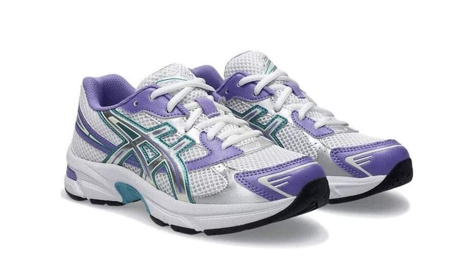 נעלי אסיקס | ASICS GEL 1130 GS White / Space Lavender – תמונה 3