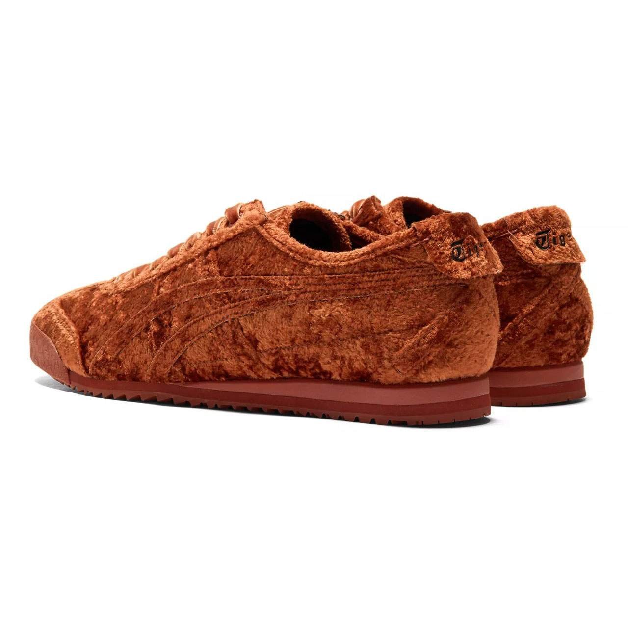 נעלי אוניטסוקה טייגר | Onitsuka Tiger MEXICO 66 VELVET Brown – תמונה 4
