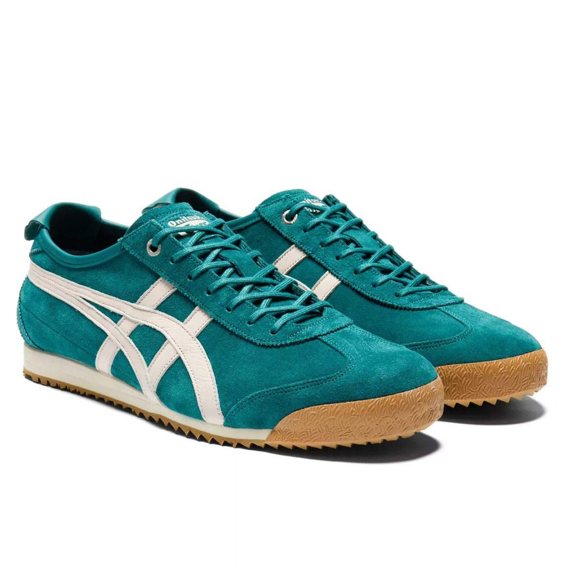 נעלי אוניטסוקה טייגר | Onitsuka Tiger MEXICO 66 SD Spruce Green/Mineral Beige – תמונה 3