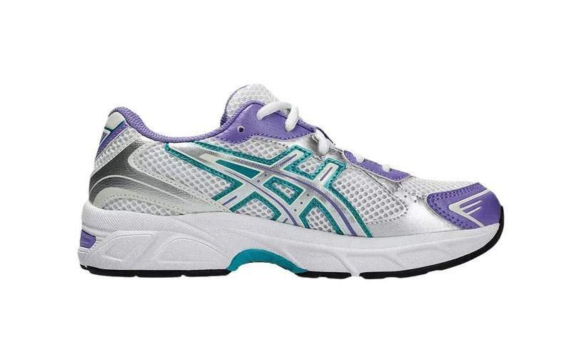 נעלי אסיקס | ASICS GEL 1130 GS White / Space Lavender – תמונה 2