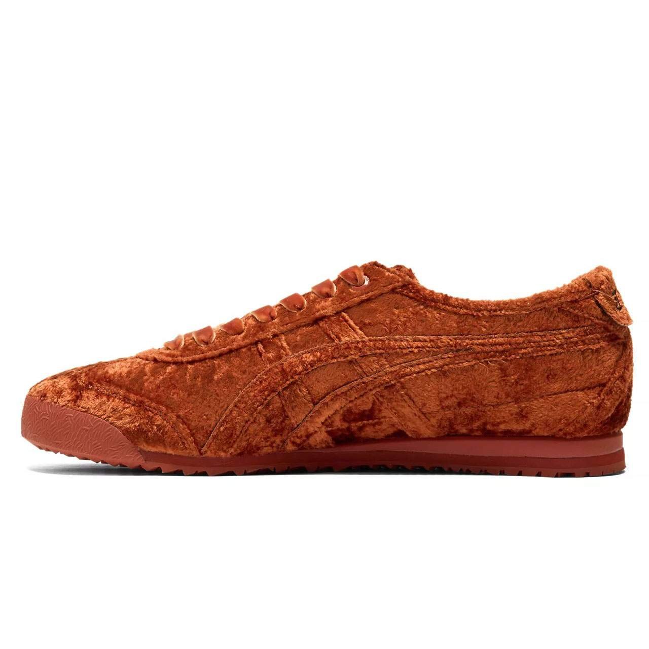 נעלי אוניטסוקה טייגר | Onitsuka Tiger MEXICO 66 VELVET Brown – תמונה 2