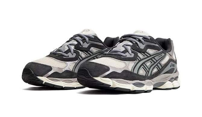 נעלי אסיקס | Asics Gel NYC Oatmeal Obsidian Grey – תמונה 4