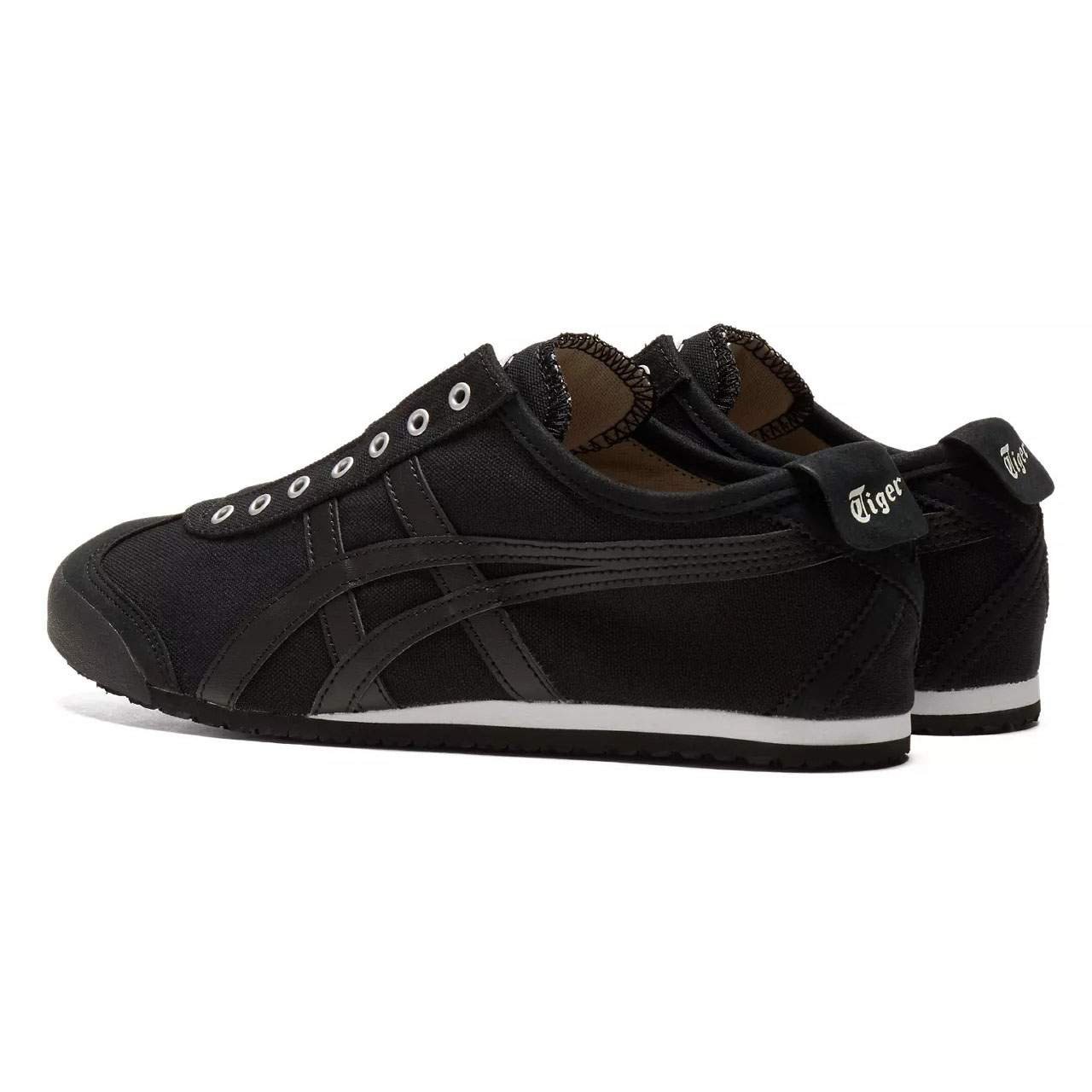 נעלי אוניטסוקה טייגר | Onitsuka Tiger MEXICO 66 SLIP ON Black – תמונה 4