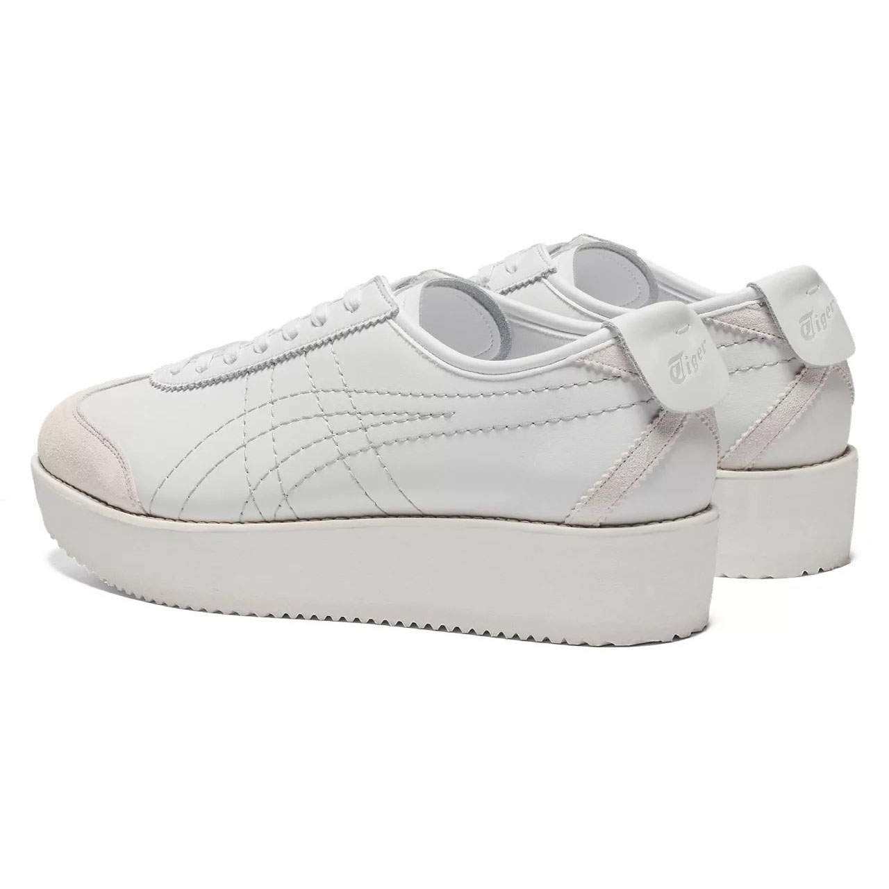 נעלי אוניטסוקה טייגר | Onitsuka Tiger MEXICO 66 CHUNK White/Piedmont Grey – תמונה 4