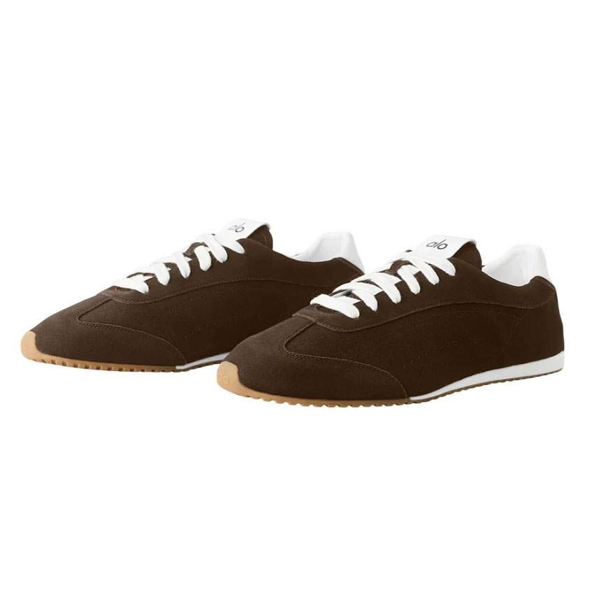 נעלי סניקרס אלו יוגה | ALO Sunset Sneaker Espresso – תמונה 2