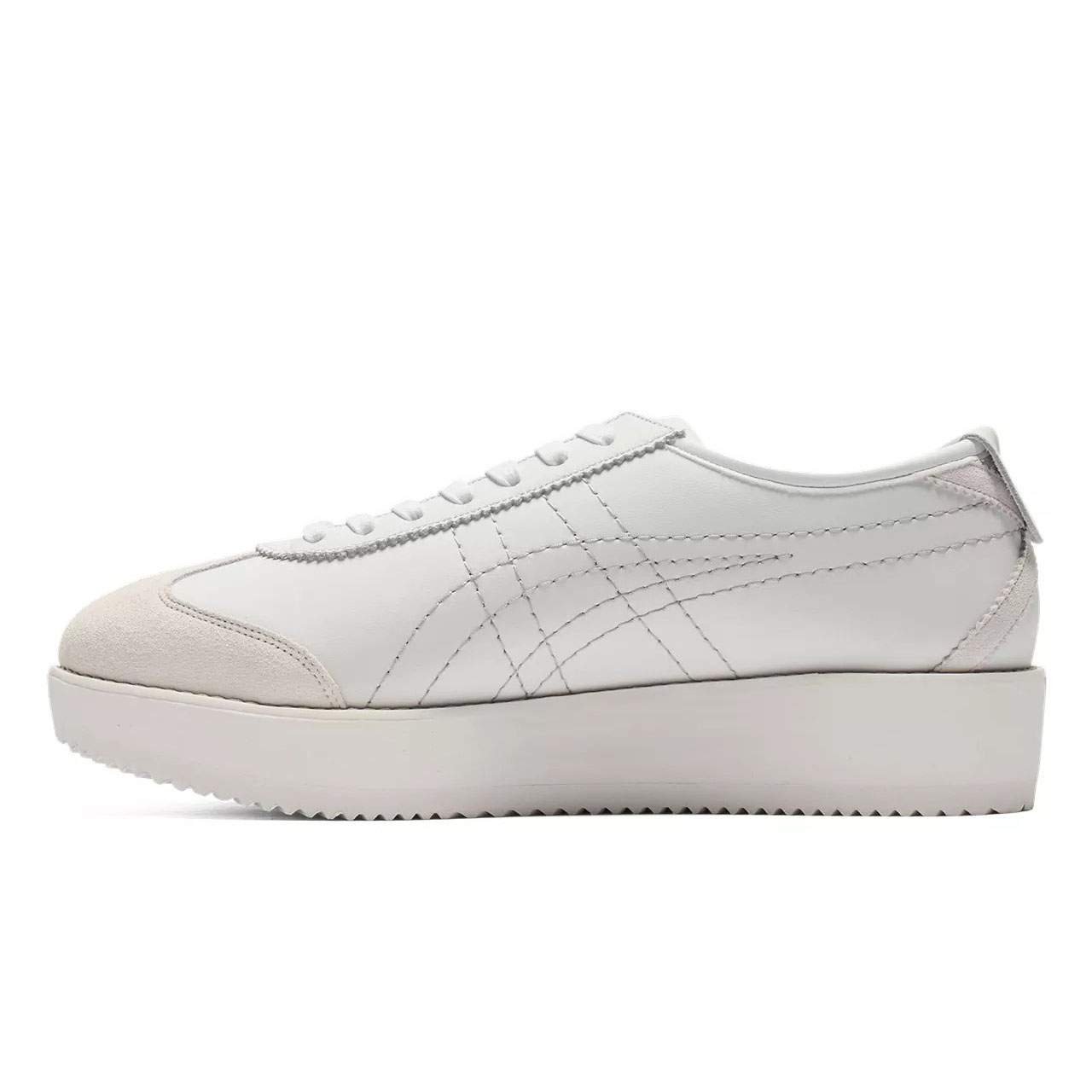 נעלי אוניטסוקה טייגר | Onitsuka Tiger MEXICO 66 CHUNK White/Piedmont Grey – תמונה 2