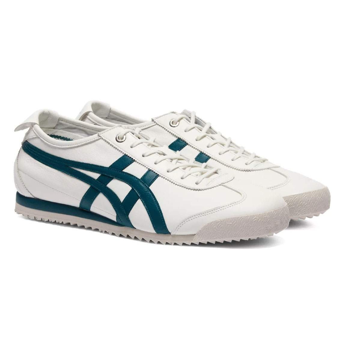 נעלי אוניטסוקה טייגר | Onitsuka Tiger MEXICO 66 SD Off White/Spruce Green – תמונה 3