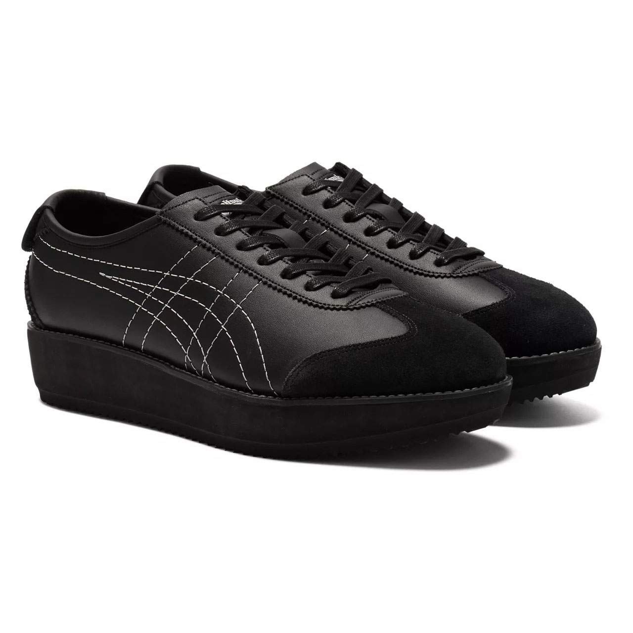 נעלי אוניטסוקה טייגר | Onitsuka Tiger MEXICO 66 CHUNK Black/Piedmont Grey – תמונה 3