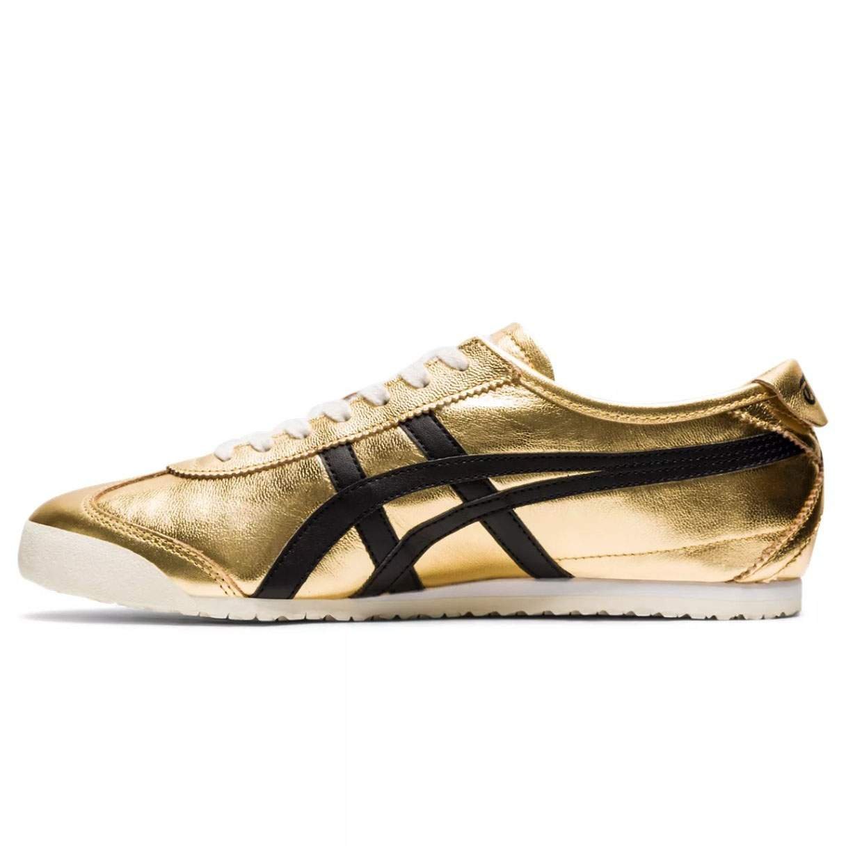 נעלי אוניטסוקה טייגר | Onitsuka Tiger MEXICO 66 Pure Gold/Black – תמונה 2