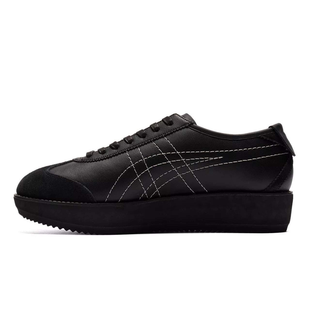 נעלי אוניטסוקה טייגר | Onitsuka Tiger MEXICO 66 CHUNK Black/Piedmont Grey – תמונה 2