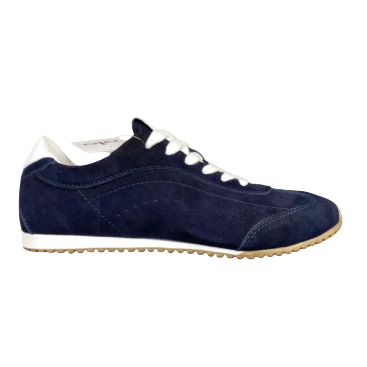 נעלי סניקרס אלו יוגה | ALO Sunset Sneaker Navy Blue – תמונה 2