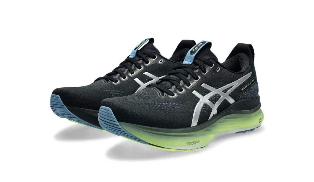 נעלי אסיקס | Asics Gel Kayano 32 Luxe Black Lime – תמונה 2