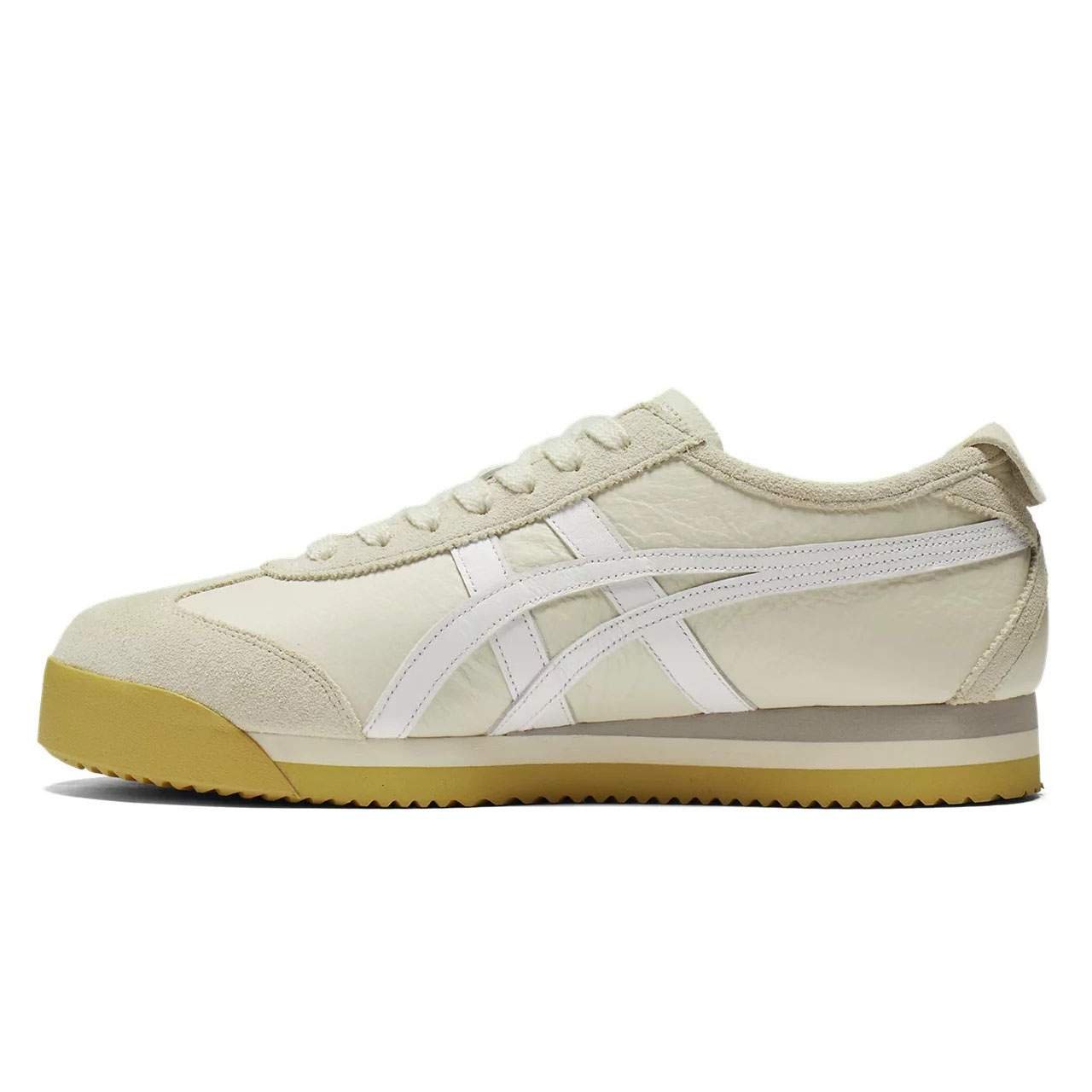 נעלי אוניטסוקה טייגר | Onitsuka Tiger MEXICO 66 SD PF Cream/White – תמונה 2