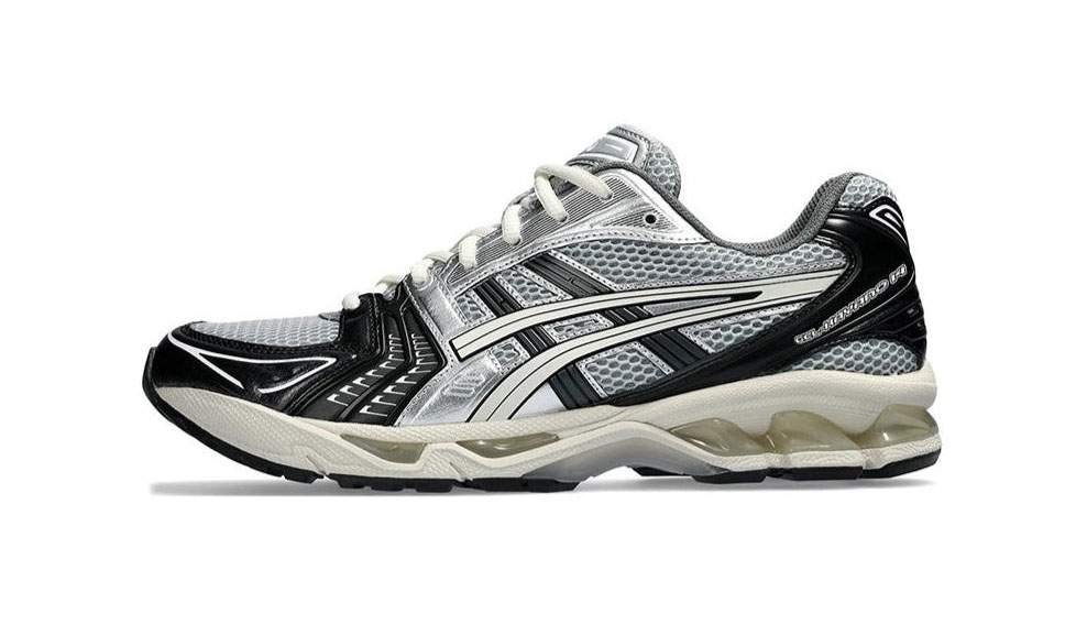 נעלי אסיקס | ASICS GEL Kayano 14 Black Glacier Grey Silver Black