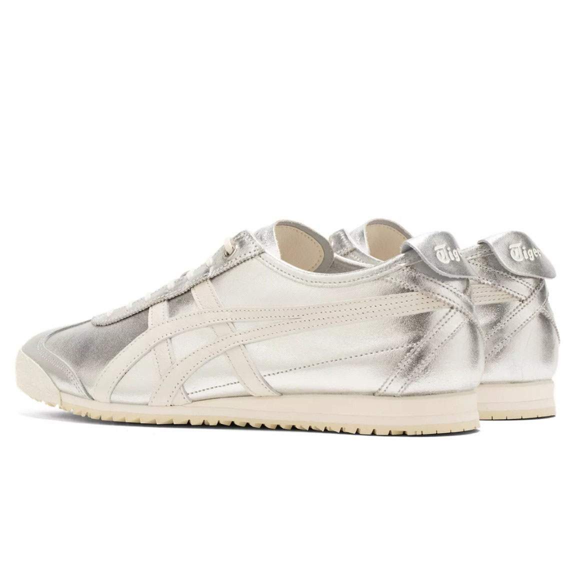 נעלי אוניטסוקה טייגר | Onitsuka Tiger MEXICO 66 SD Pure Silver/Cream – תמונה 4