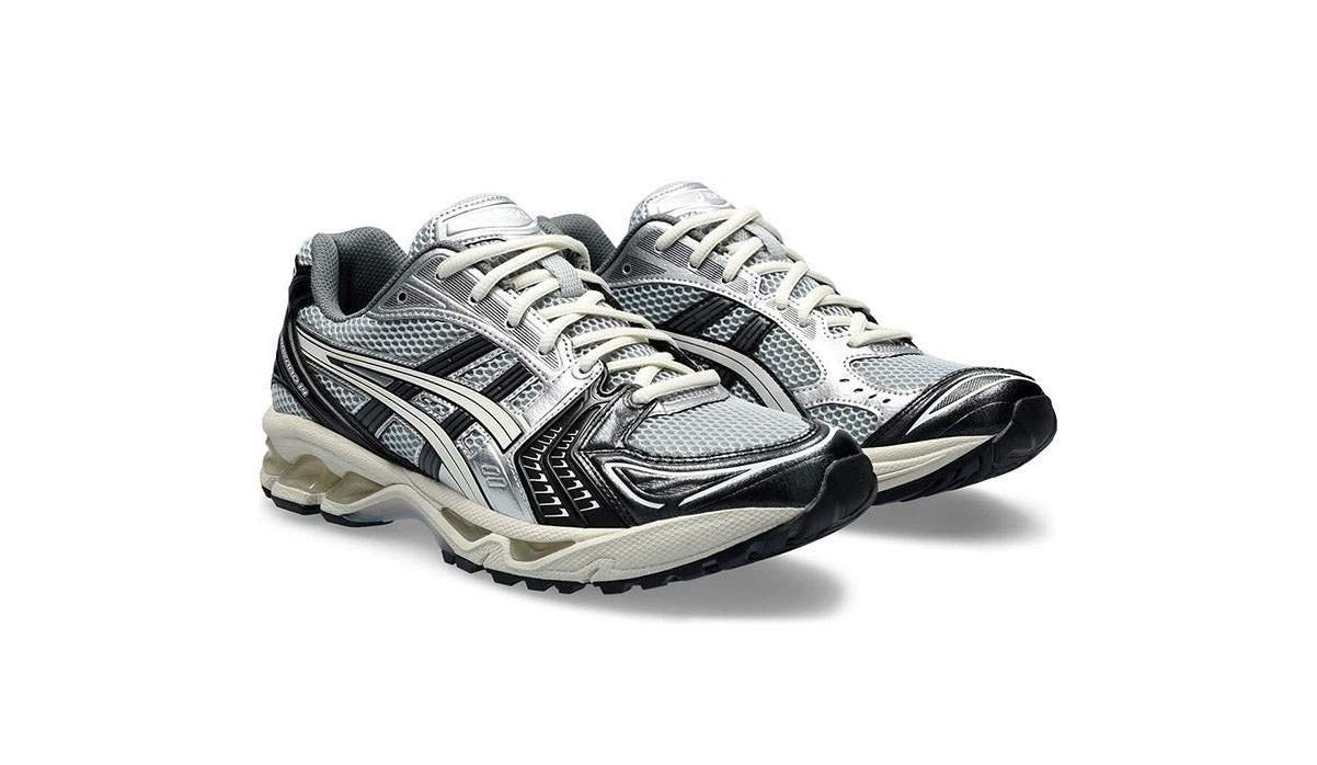 נעלי אסיקס | ASICS GEL Kayano 14 Black Glacier Grey Silver Black – תמונה 3