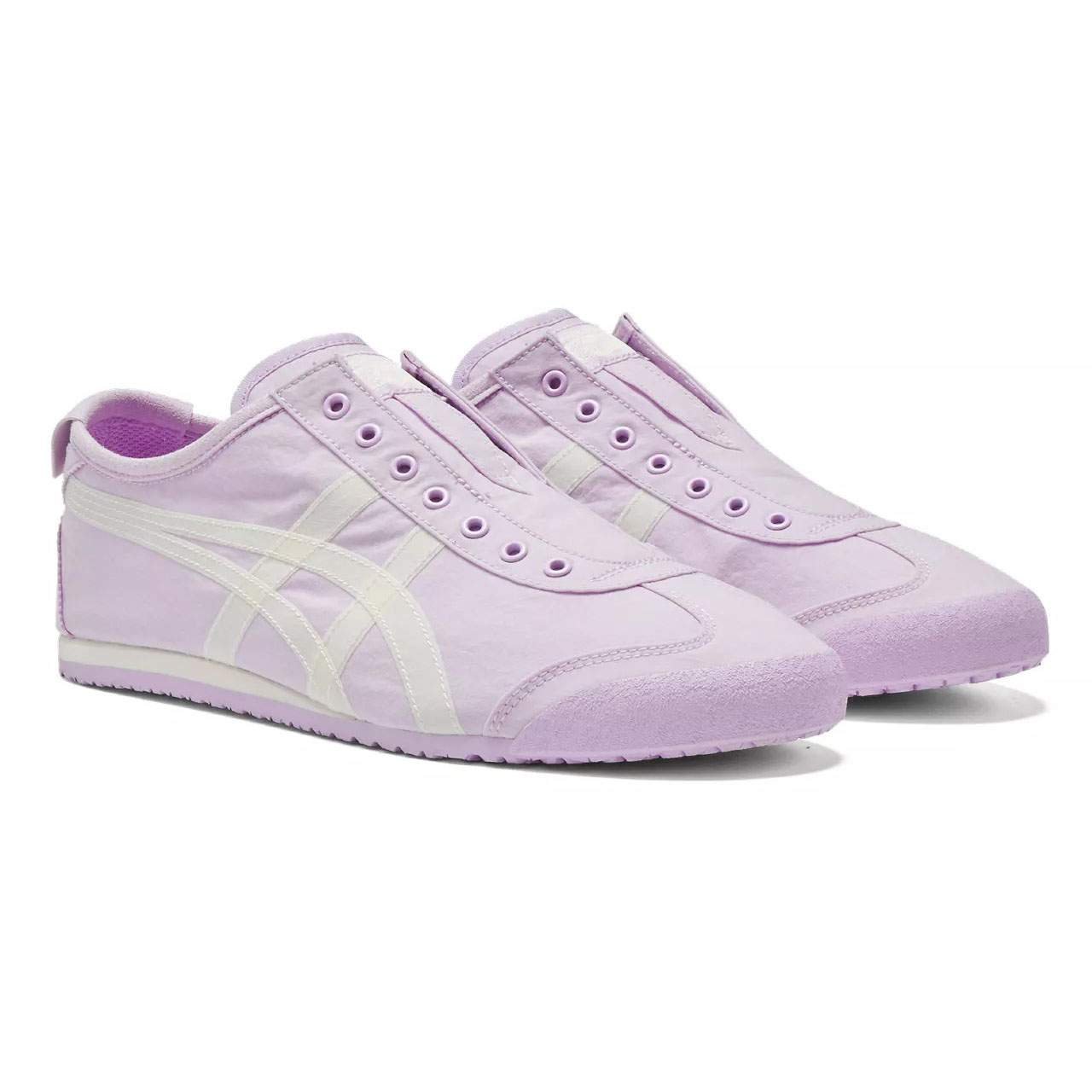 נעלי אוניטסוקה טייגר | Onitsuka Tiger MEXICO 66 SLIP ON Digital Lavender/Cream – תמונה 3