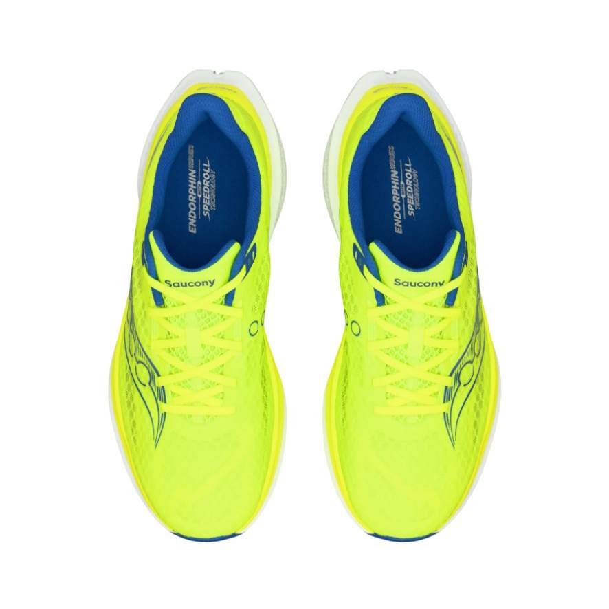 נעלי סאקוני | Saucony Endorphin Speed 5 – Street Running Shoes Citron/Lapis – תמונה 4