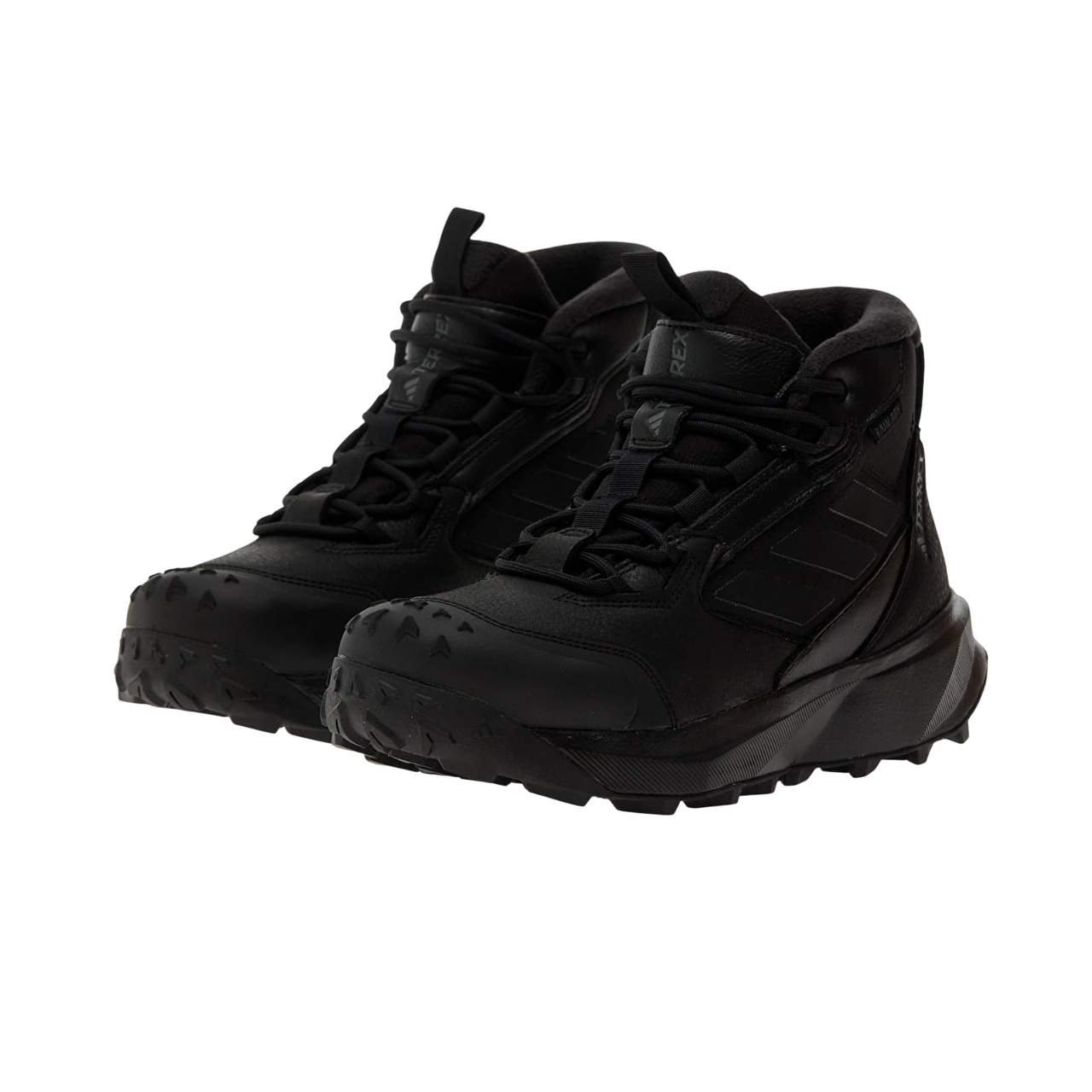 נעלי ריצה של אדידס | Adidas Terrex Winter Boot Mid Leather Black – תמונה 5