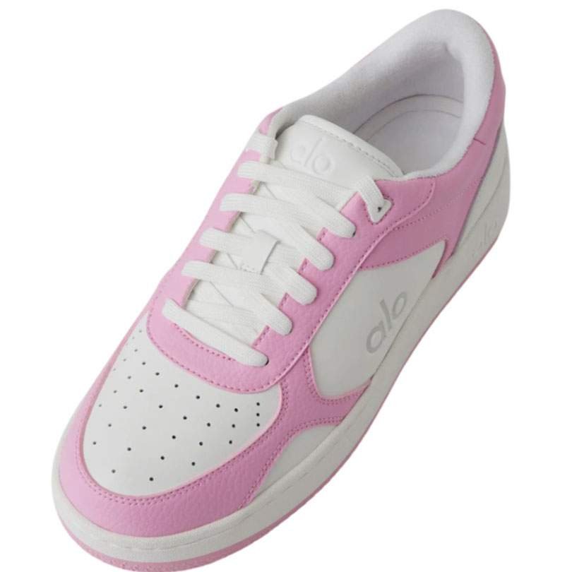 נעלי סניקרס אלו יוגה | ALO Recovery Mode Sneaker Pink/White – תמונה 4