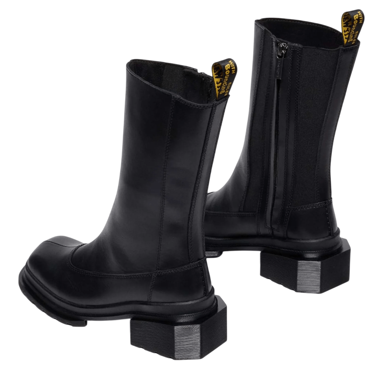 ד״ר מרטנס | Dr Martens Maybole Hi Square Toe Leather Chelsea Boots – תמונה 3