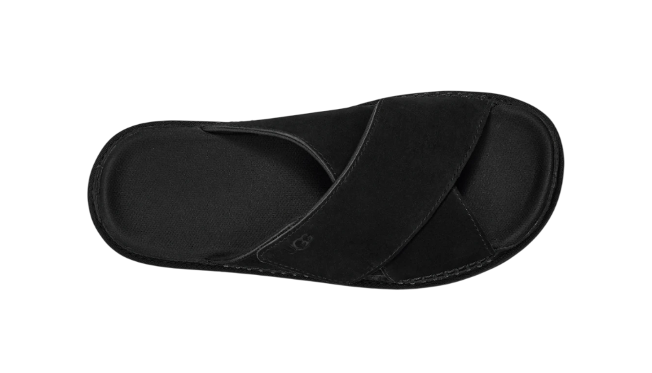 נעלי האג גברים | UGG Goldenstar Cross Slide Black – תמונה 4