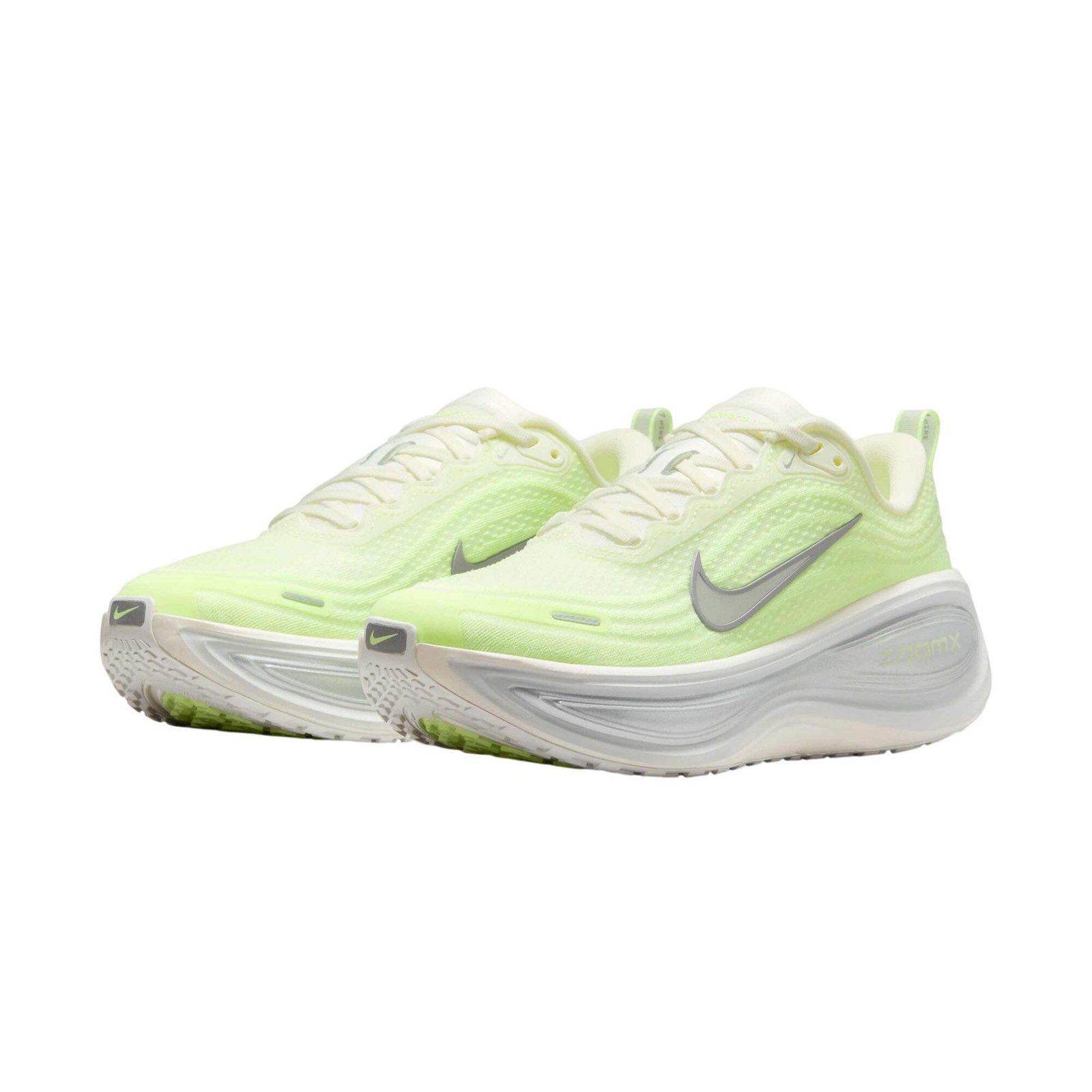 נעלי ריצות נייק | Nike Vomero Plus Road Running Shoes Sail/Barely Volt – תמונה 4