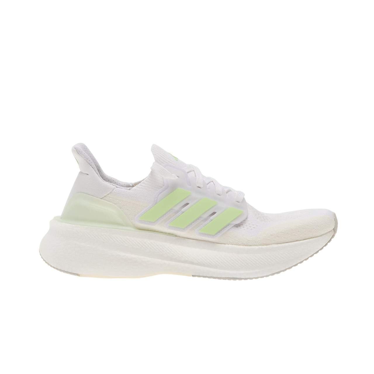 נעלי ריצה של אדידס | Adidas UltraBOOST 5 White/ Semi Green Spark – תמונה 2