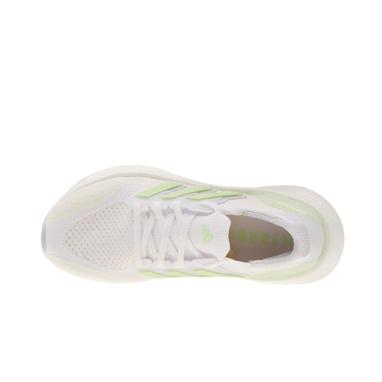 נעלי ריצה של אדידס | Adidas UltraBOOST 5 White/ Semi Green Spark – תמונה 3