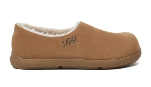 נעלי האג גברים | UGG Men’s Ankle Clog UGG Slippers Chestnut