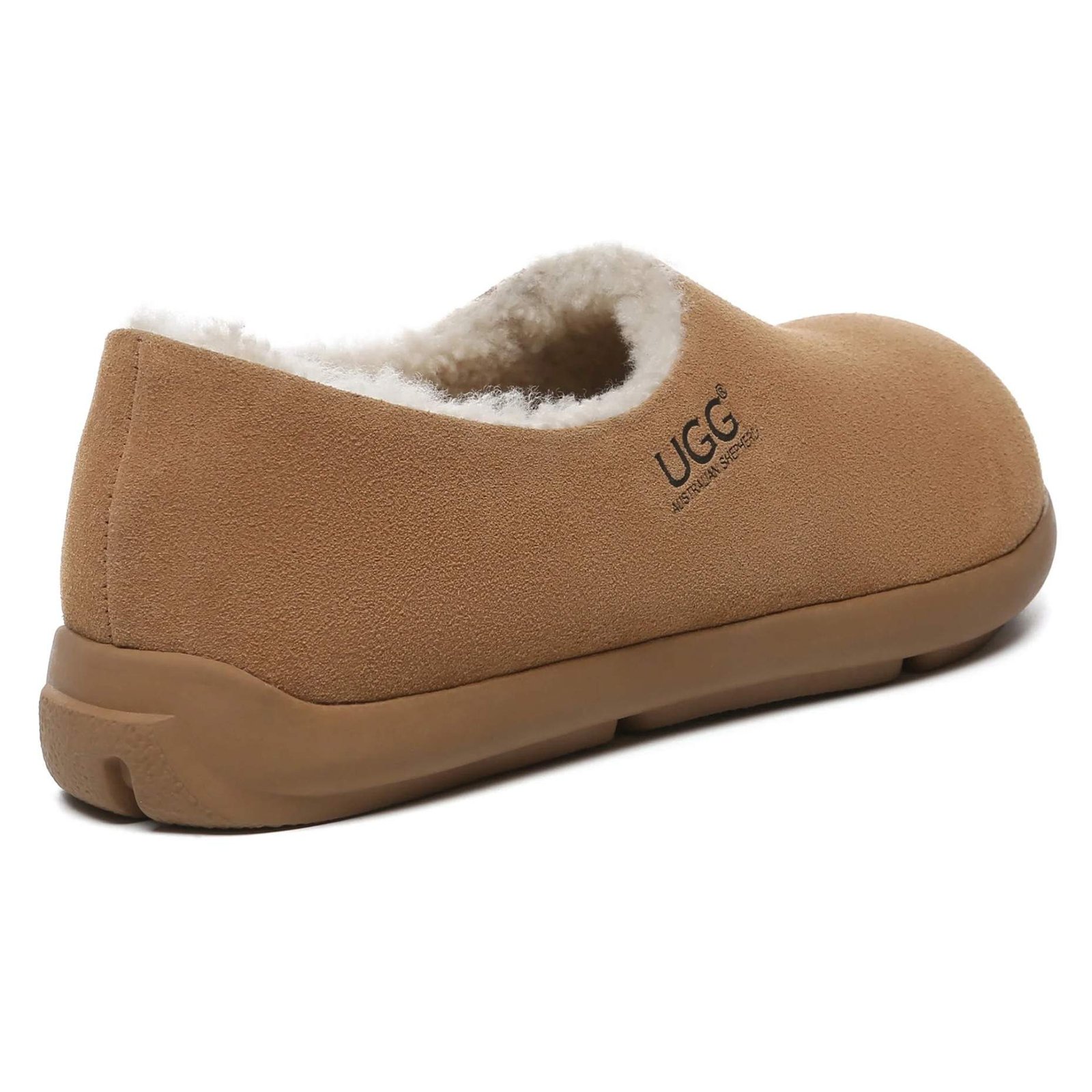 נעלי האג גברים | UGG Men’s Ankle Clog UGG Slippers Chestnut – תמונה 3
