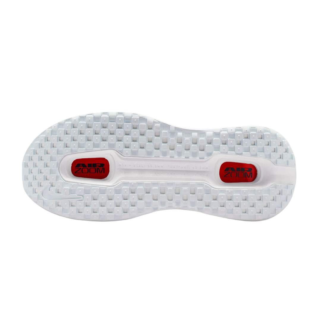 נעלי ריצות נייק | Nike Vomero Premium Road Running Shoes White/Bright Crimson – תמונה 3