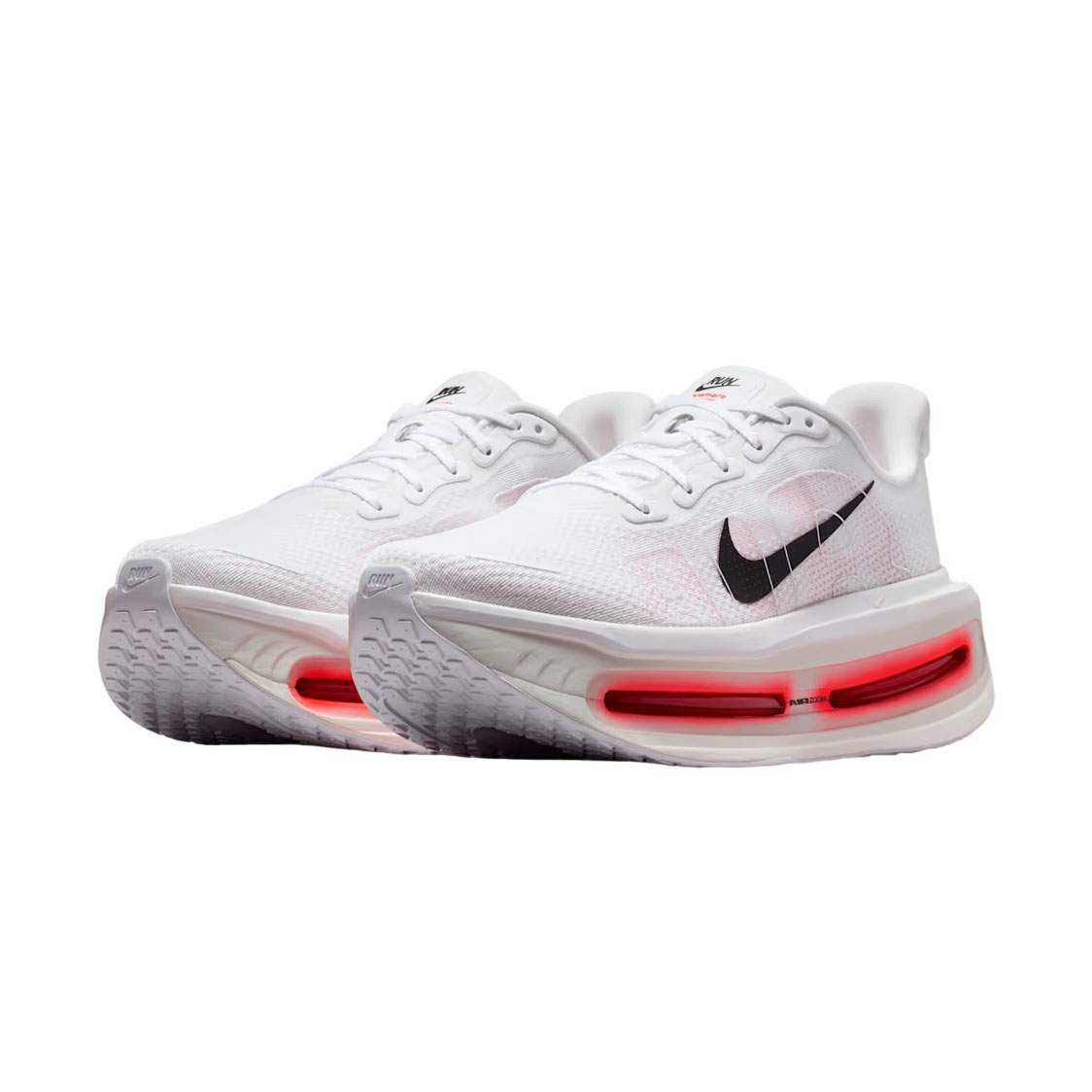 נעלי ריצות נייק | Nike Vomero Premium Road Running Shoes White/Bright Crimson – תמונה 4