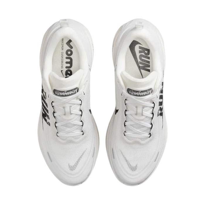 נעלי ריצות נייק | Nike Vomero Plus Road Running Shoes Summit White/Vast Grey – תמונה 5