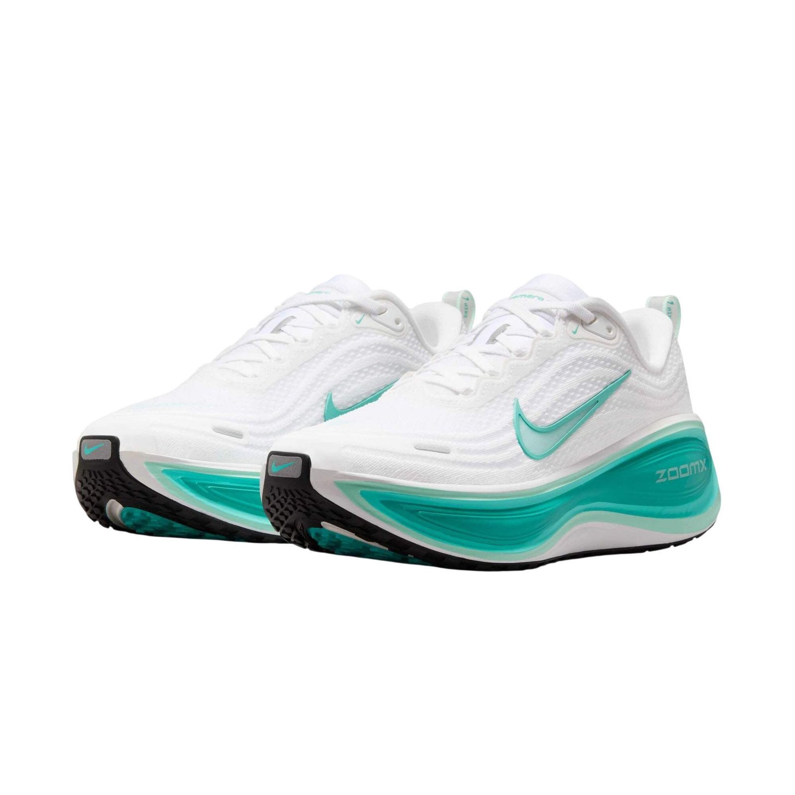 נעלי ריצות נייק | Nike Vomero Plus Road Running Shoes White/Mint Foam – תמונה 4