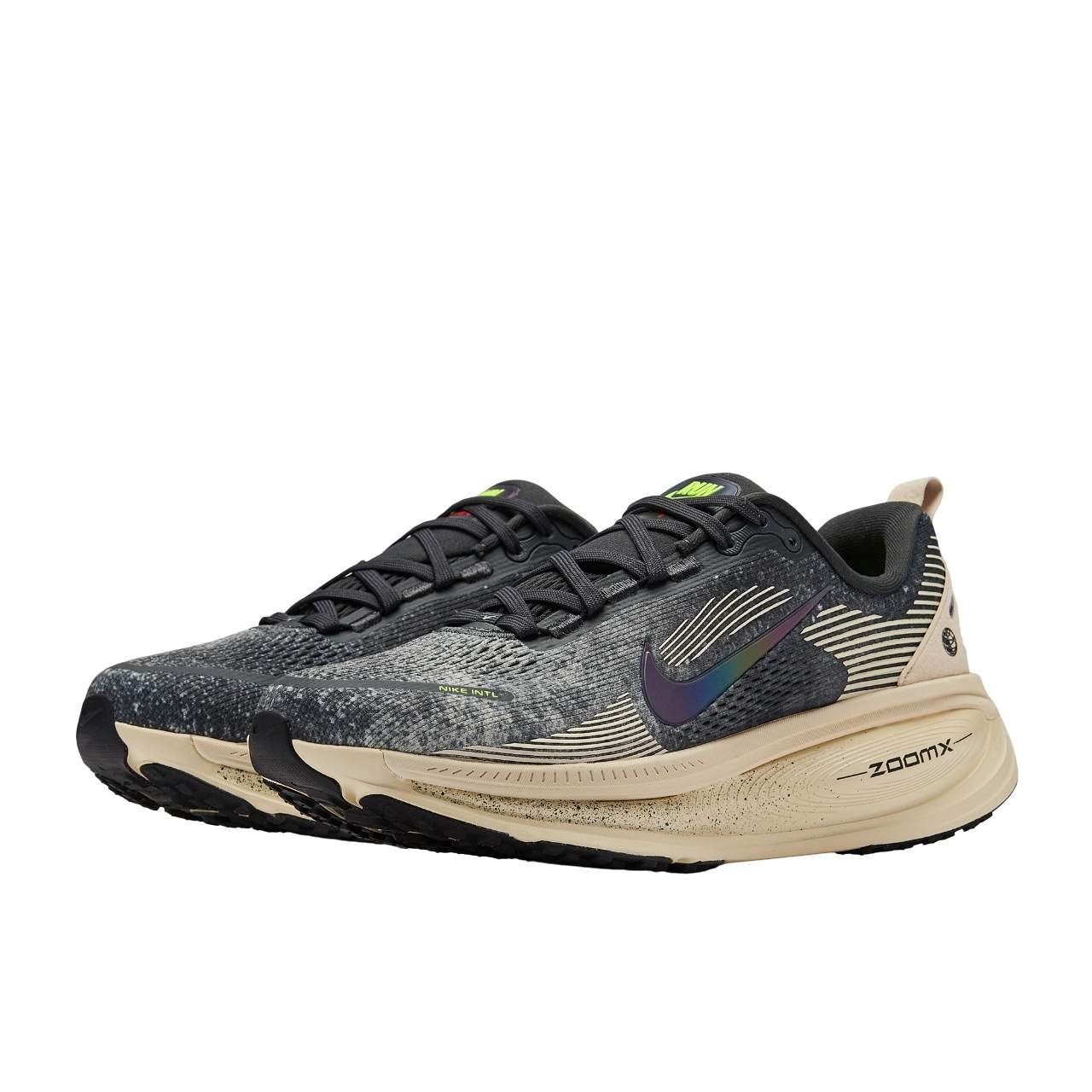 נעלי ריצות נייק | Nike Vomero 18 Oatmeal/Black – תמונה 4
