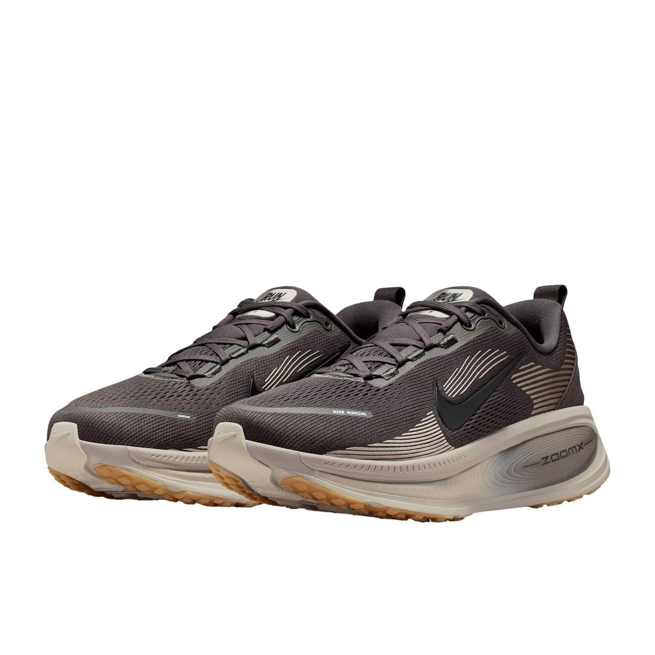 נעלי ריצות נייק | Nike Vomero 18 Medium Ash/Black – תמונה 4