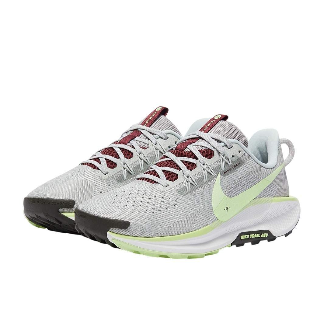 נעלי ריצות נייק | Nike ReactX Pegasus Trail 5 Light Silver/Barely Volt – תמונה 2