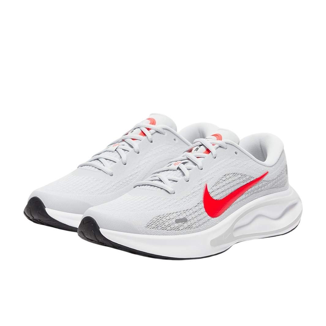 נעלי ריצות נייק | Nike Journey Run Pure Platinum/Bright Crimson – תמונה 2