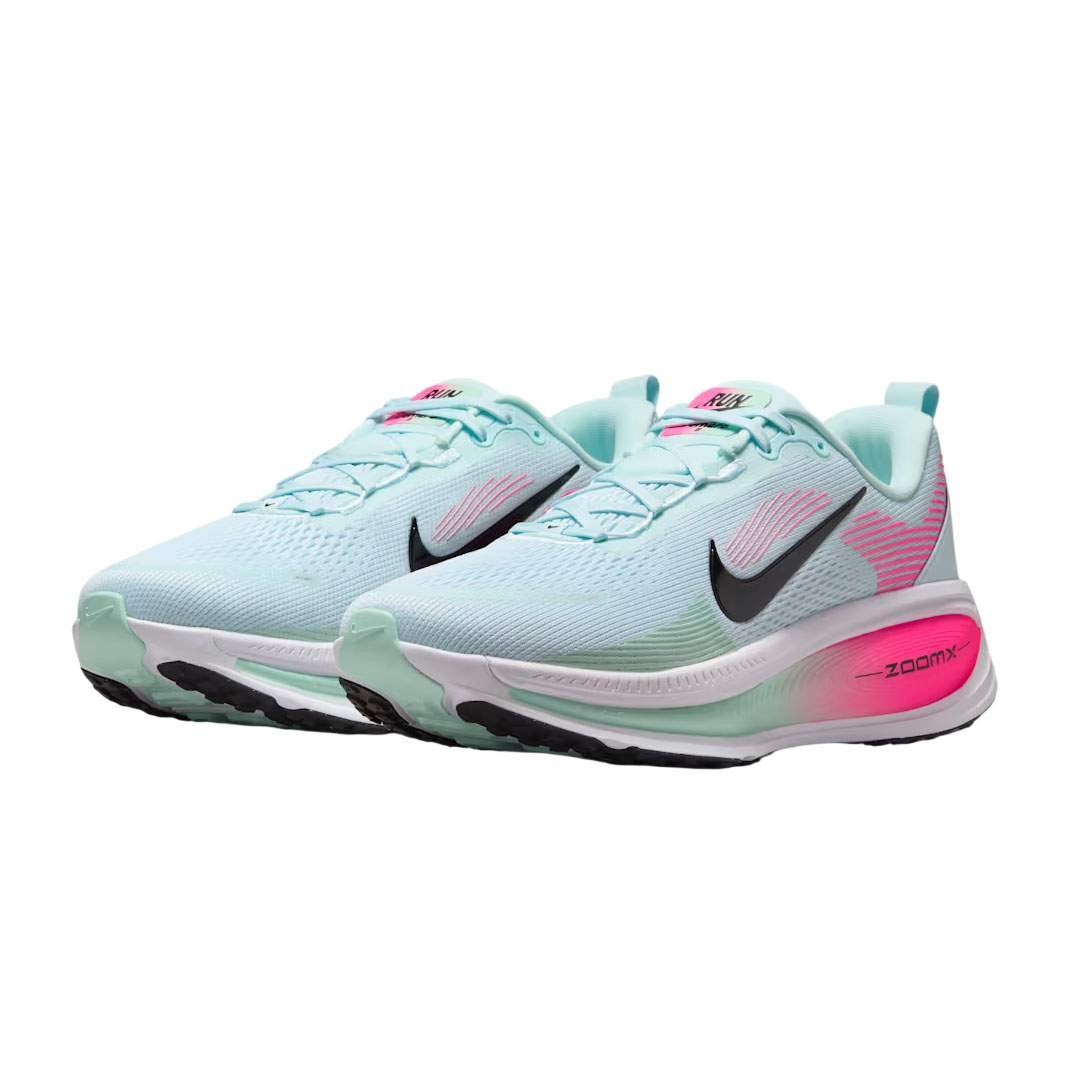 נעלי ריצות נייק | Nike Vomero 18 Road Running Shoes Glacier Blue/Hyper Pink – תמונה 4